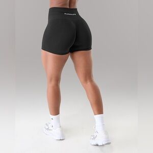 ALPHALETE AMPLIFY GRAVITY ULTRA-HIGH RISE SHORT Women’s Medium Dark gray